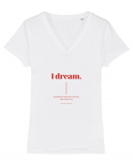 Dream Tricou mânecă scurtă guler V Damă Evoker