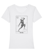 The fool Tarot Tricou mânecă scurtă guler larg fitted Damă Expresser