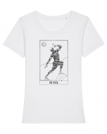 The fool Tarot White