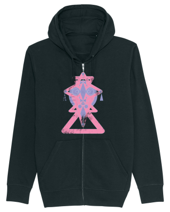 geometric mask Black