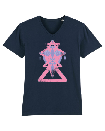 geometric mask French Navy
