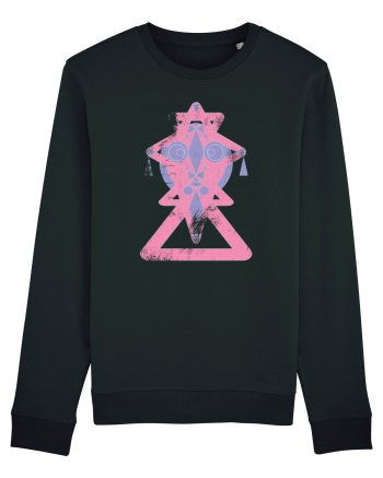 geometric mask Black