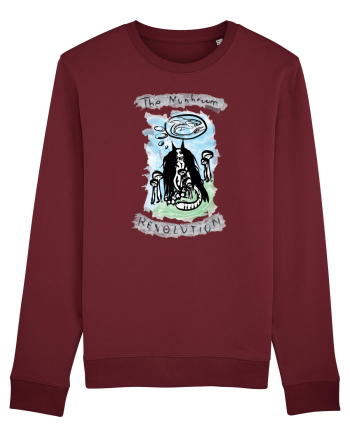 pisica cu ciuperci Burgundy