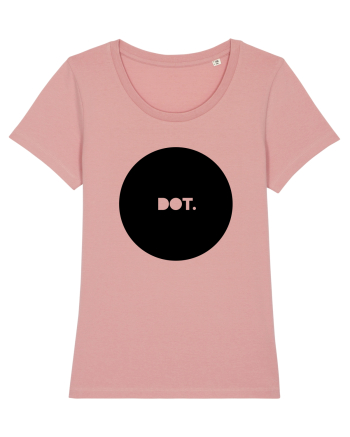 Black DOT. Canyon Pink