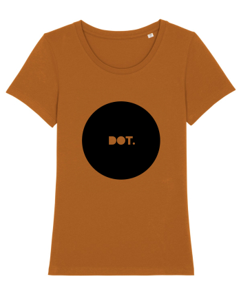 Black DOT. Roasted Orange