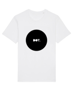 Black DOT. Tricou mânecă scurtă Unisex Rocker