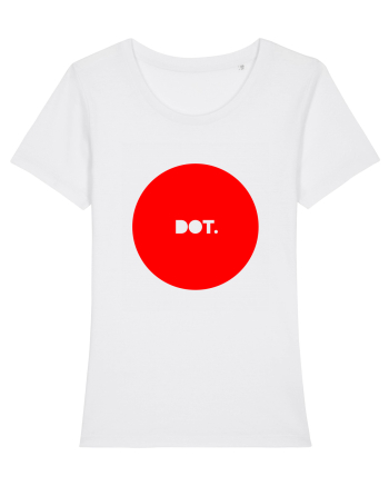 Red  DOT. White