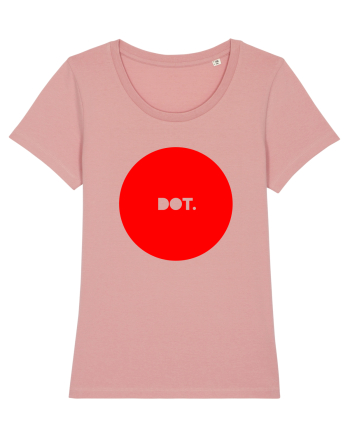 Red  DOT. Canyon Pink