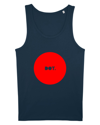 Red  DOT. Navy