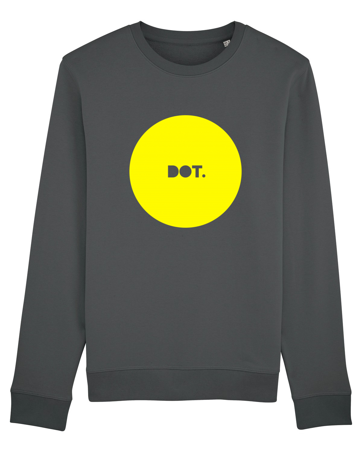 Bluză mânecă lungă Unisex Rise Anthracite