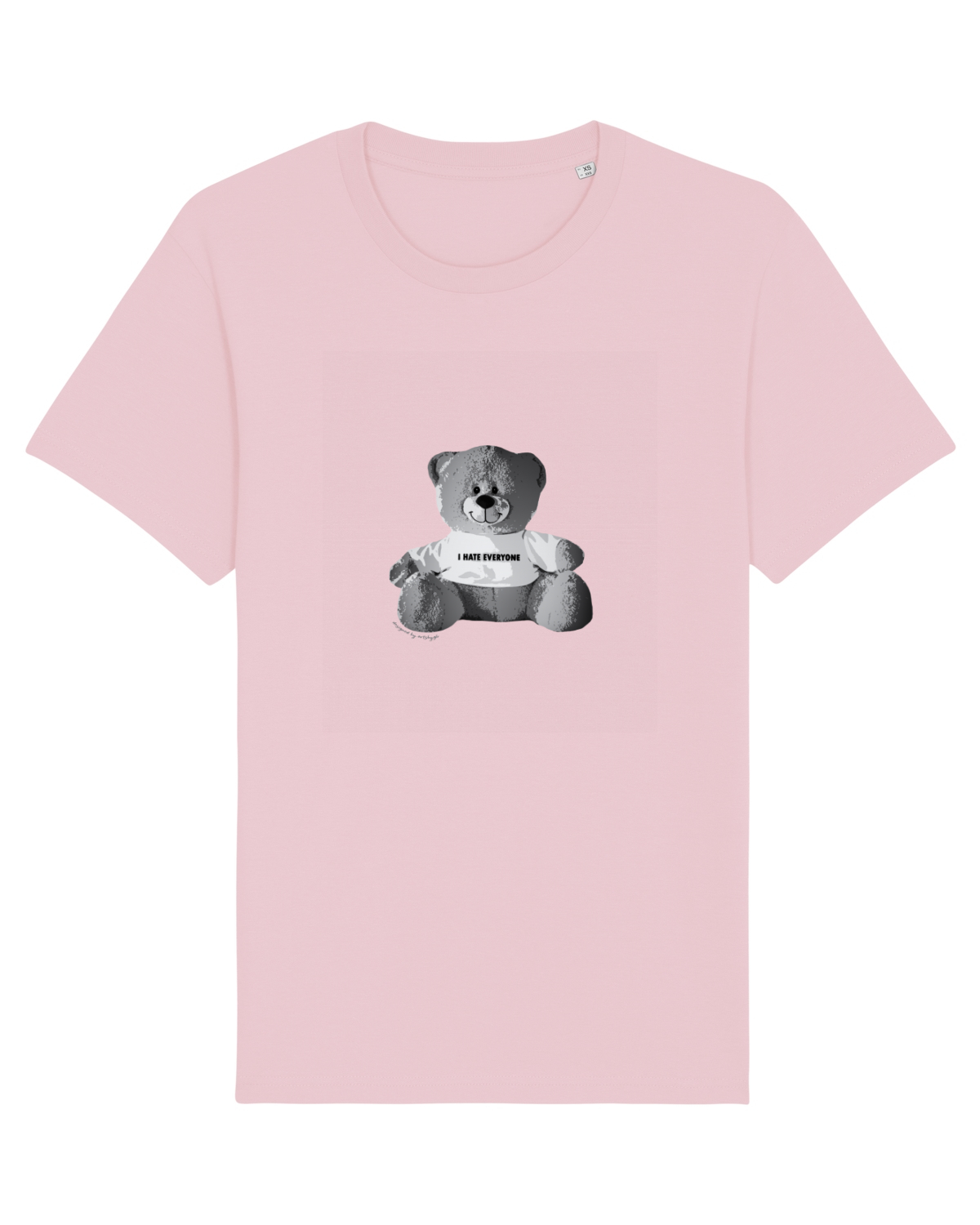 Tricou mânecă scurtă Unisex Rocker Cotton Pink