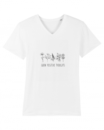 Positive Tricou mânecă scurtă guler V Bărbat Presenter