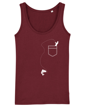 Pocket fishing Burgundy