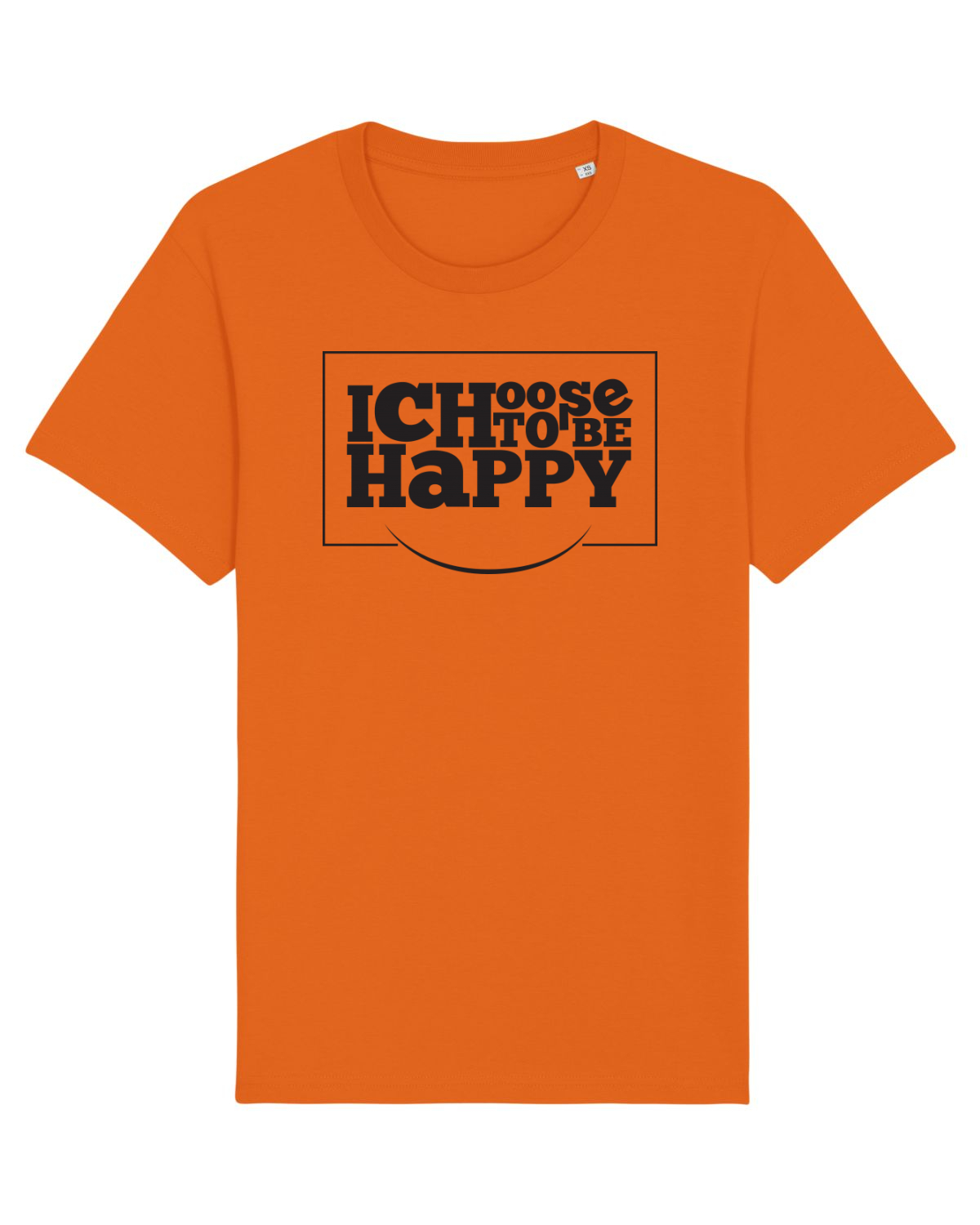 Tricou mânecă scurtă Unisex Rocker Bright Orange