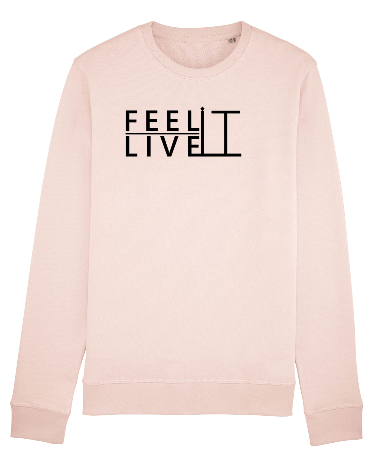 Bluză mânecă lungă Unisex Rise Candy Pink