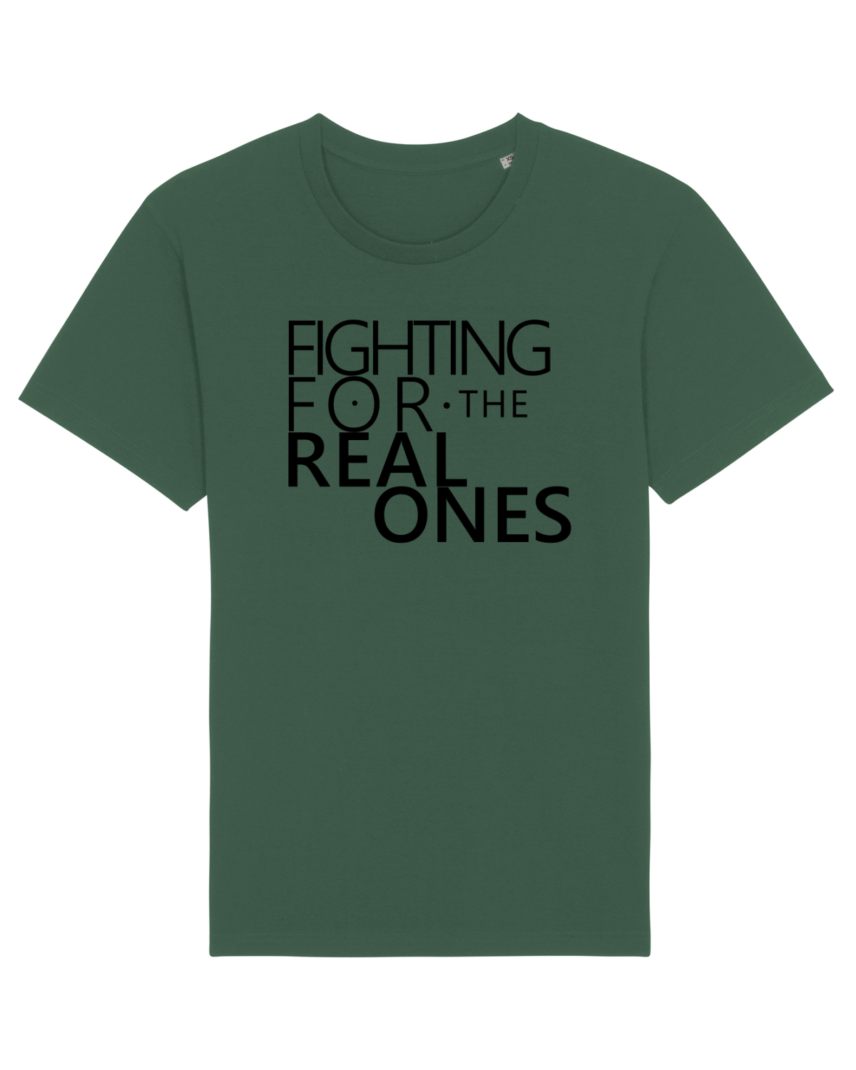 Tricou mânecă scurtă Unisex Rocker Bottle Green