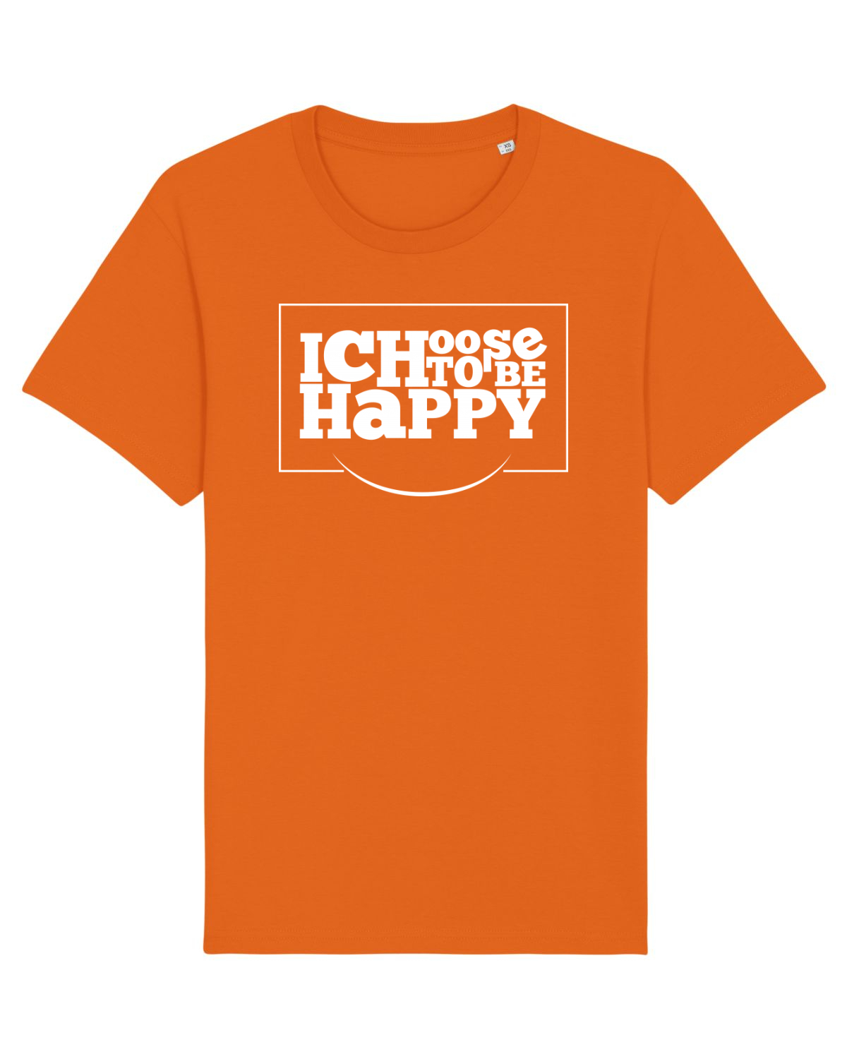 Tricou mânecă scurtă Unisex Rocker Bright Orange