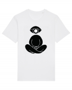 Ochi meditativ Tricou mânecă scurtă Unisex Rocker