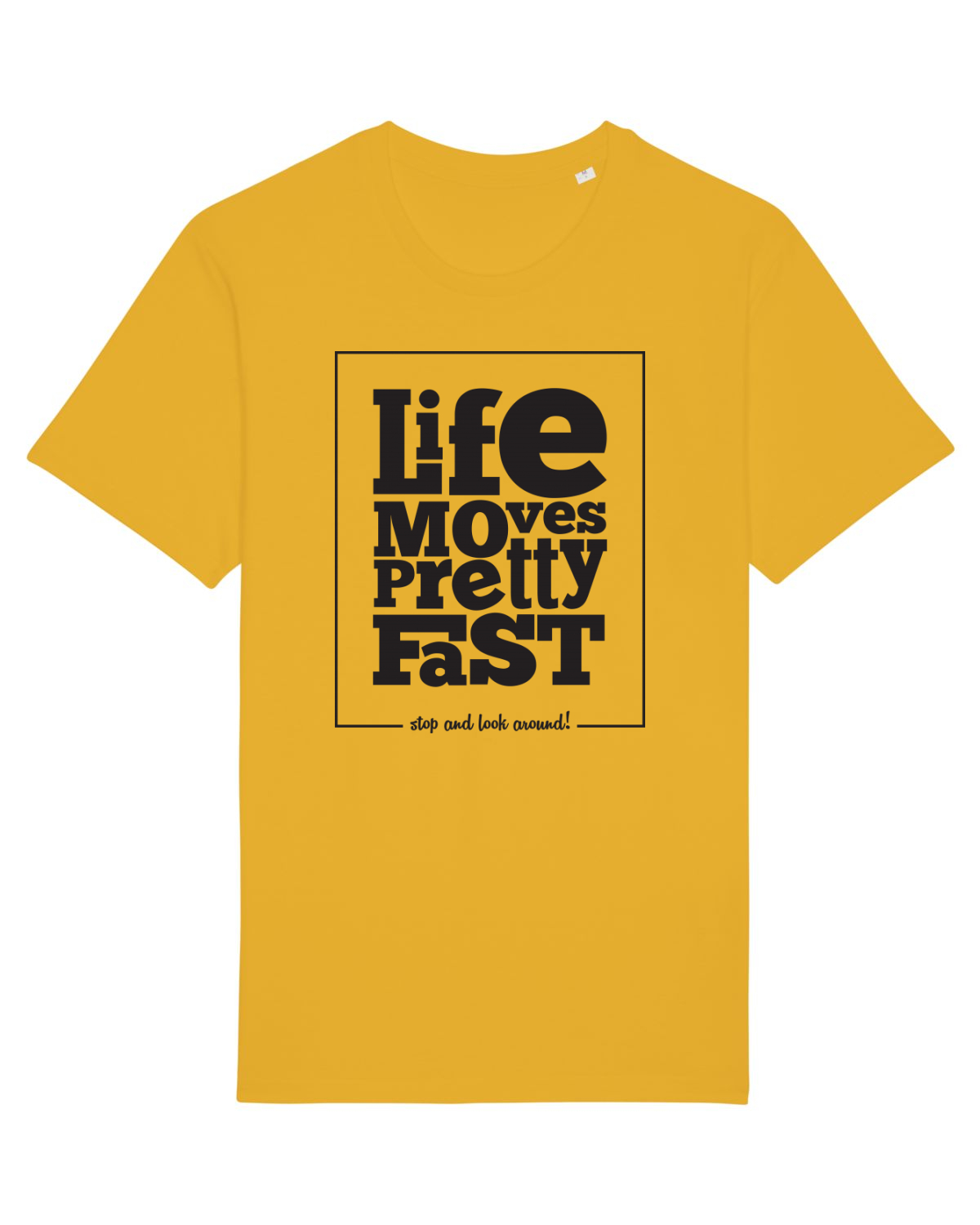 Tricou mânecă scurtă Unisex Rocker Spectra Yellow