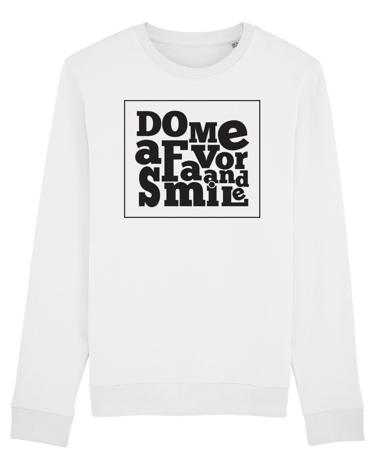 Bluză mânecă lungă Unisex Rise White