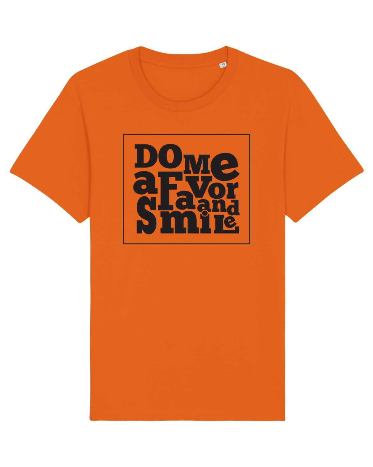 Tricou mânecă scurtă Unisex Rocker Bright Orange