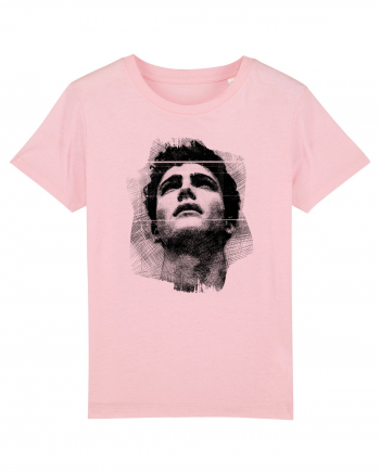 Boy looking up Cotton Pink