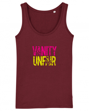 Vanity Unfair Burgundy