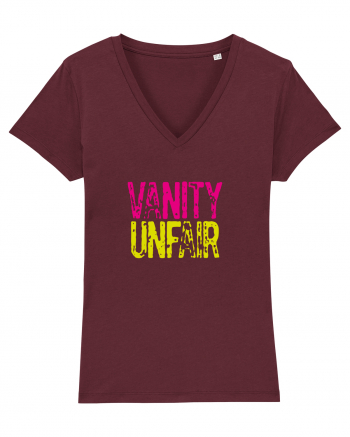 Vanity Unfair Burgundy