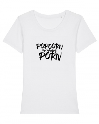 Popcorn meaning Porn White