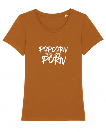 Popcorn meaning Porn Roasted Orange