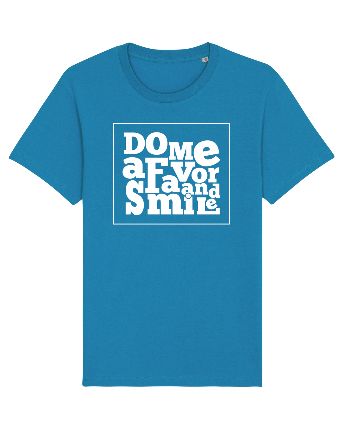 Tricou mânecă scurtă Unisex Rocker Azur