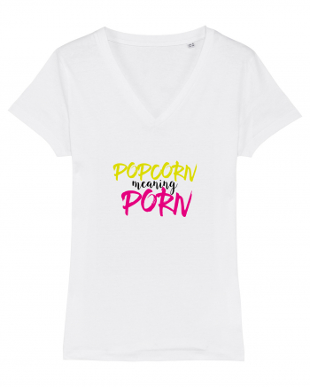 Popcorn meaning Porn White