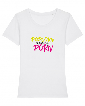 Popcorn meaning Porn White