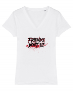 Friend's don't lie Tricou mânecă scurtă guler V Damă Evoker