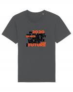 Black future Tricou mânecă scurtă Unisex Rocker