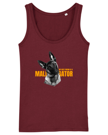 My best friend is a maligator Burgundy