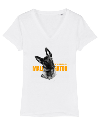 My best friend is a maligator White