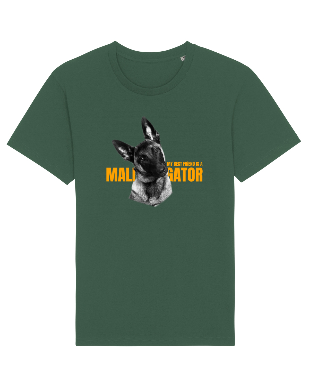 Tricou mânecă scurtă Unisex Rocker Bottle Green