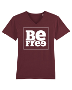 Libertate Tricou mânecă scurtă guler V Bărbat Presenter