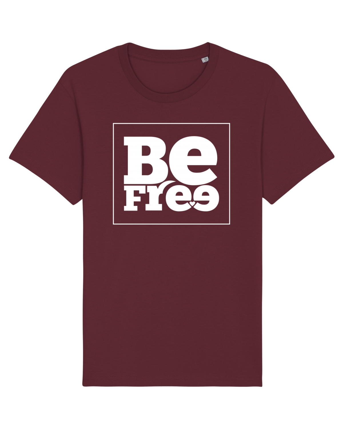 Tricou mânecă scurtă Unisex Rocker Burgundy