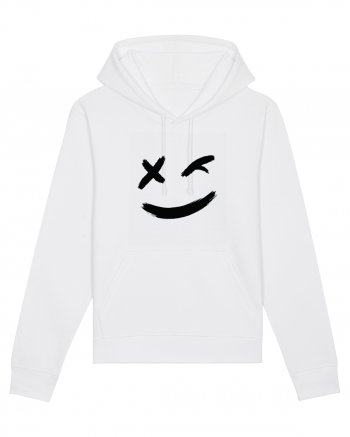 the winking boy White
