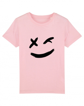 the winking boy Cotton Pink