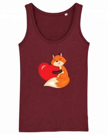 Heart of a fox :) Burgundy