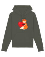 Heart of a fox :) Hanorac Unisex Drummer