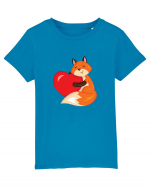 Heart of a fox :) Tricou mânecă scurtă  Copii Mini Creator