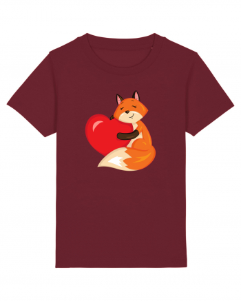 Heart of a fox :) Burgundy