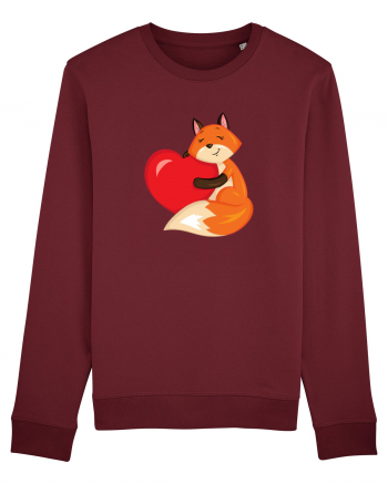 Heart of a fox :) Burgundy