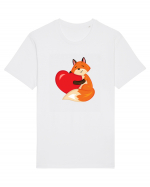 Heart of a fox :) Tricou mânecă scurtă Unisex Rocker