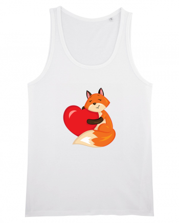 Heart of a fox :) White