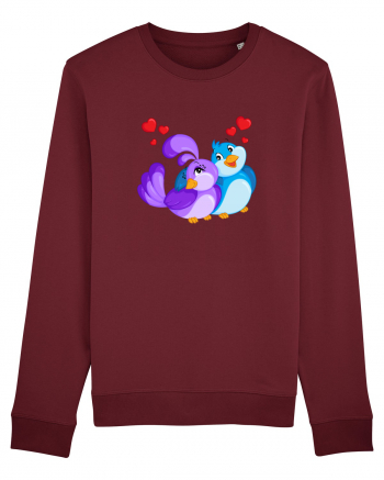 Love birds :) Burgundy